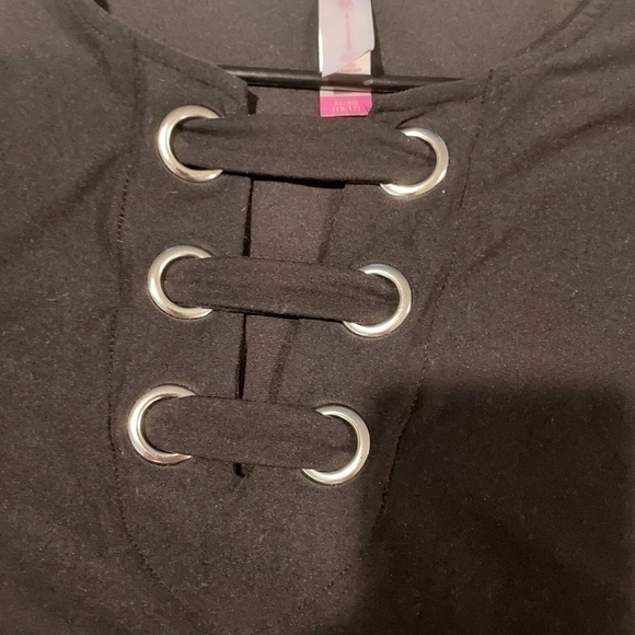 No BOUNDARIES black bodysuit sz XL 15 17 3/$25 - Picture 5 of 8